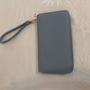 Chic Slate Wristlet Clutch